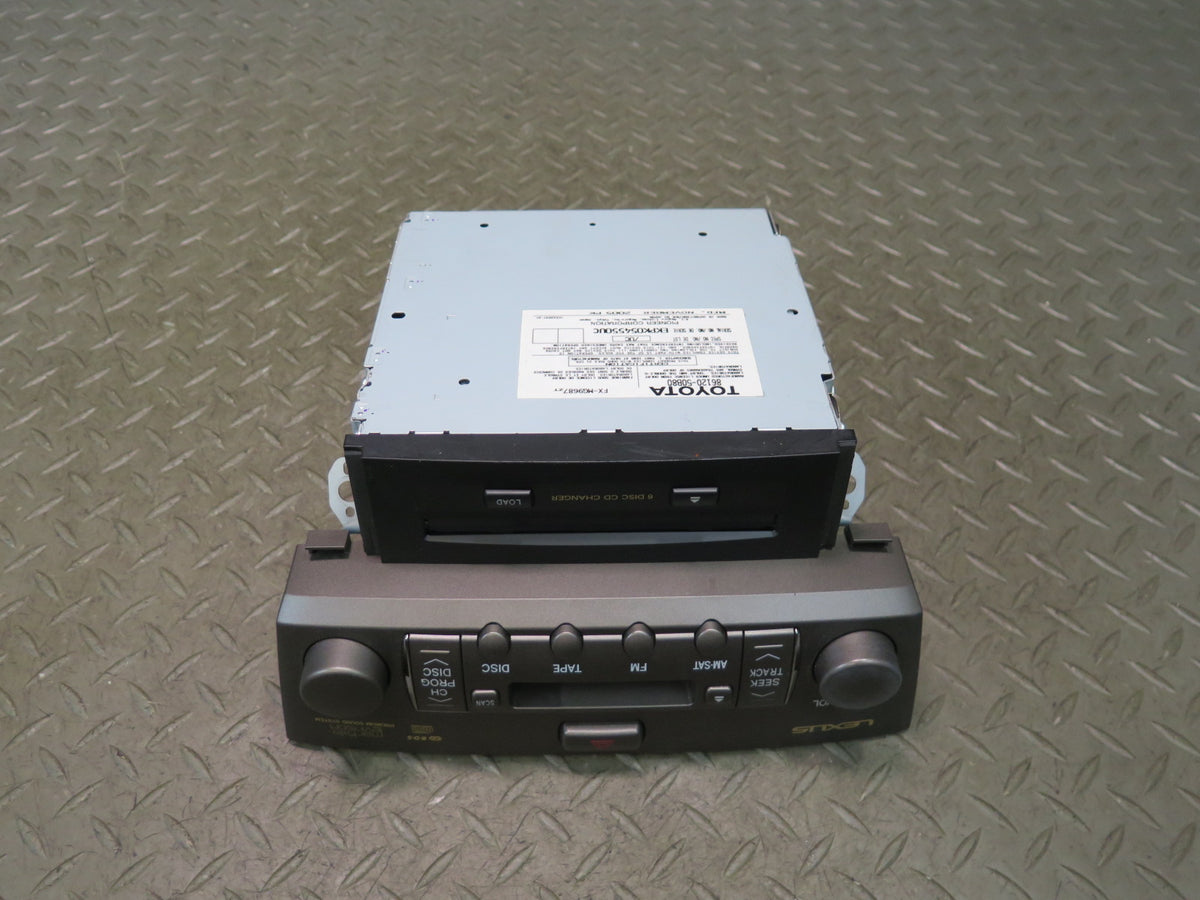 04-06 Lexus LS430 Mark Levinson Radio Cassette CD Player Receiver Head Unit OEM