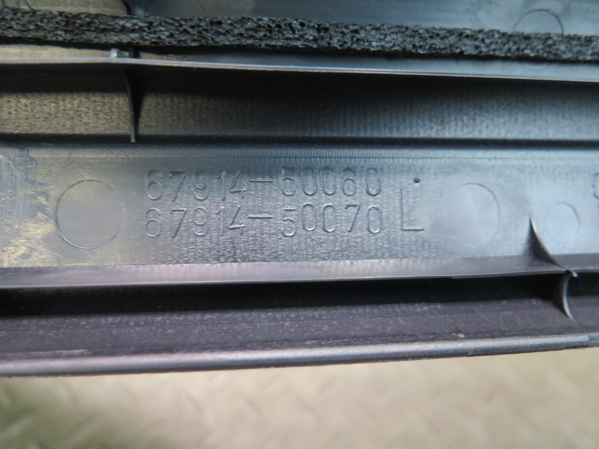 01-06 Lexus LS430 Set of 4 Front & Rear Door Scuff Sill Plate Trim Panel OEM