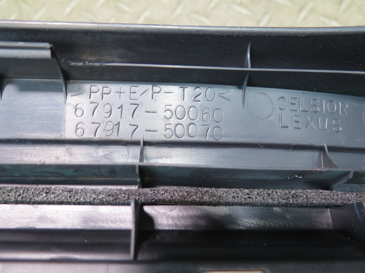 01-06 Lexus LS430 Set of 4 Front & Rear Door Scuff Sill Plate Trim Panel OEM