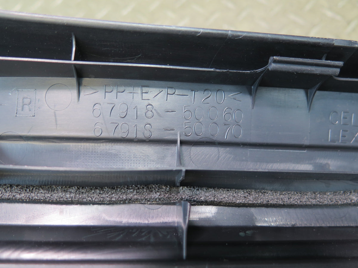 01-06 Lexus LS430 Set of 4 Front & Rear Door Scuff Sill Plate Trim Panel OEM