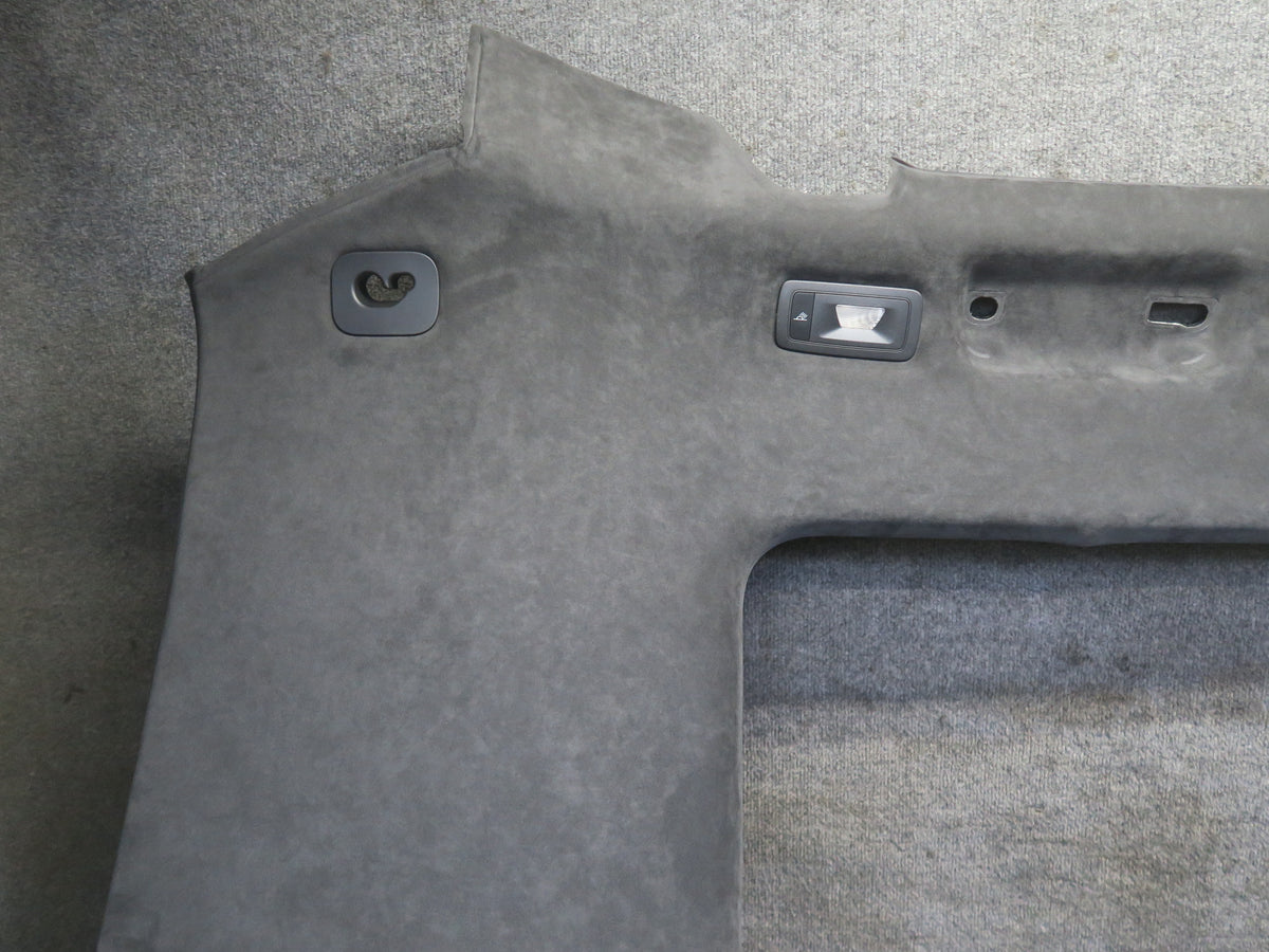 15-18 Porsche Macan Overhead Panoramic Roof Headliner Panel Sunvisor  Handle Set