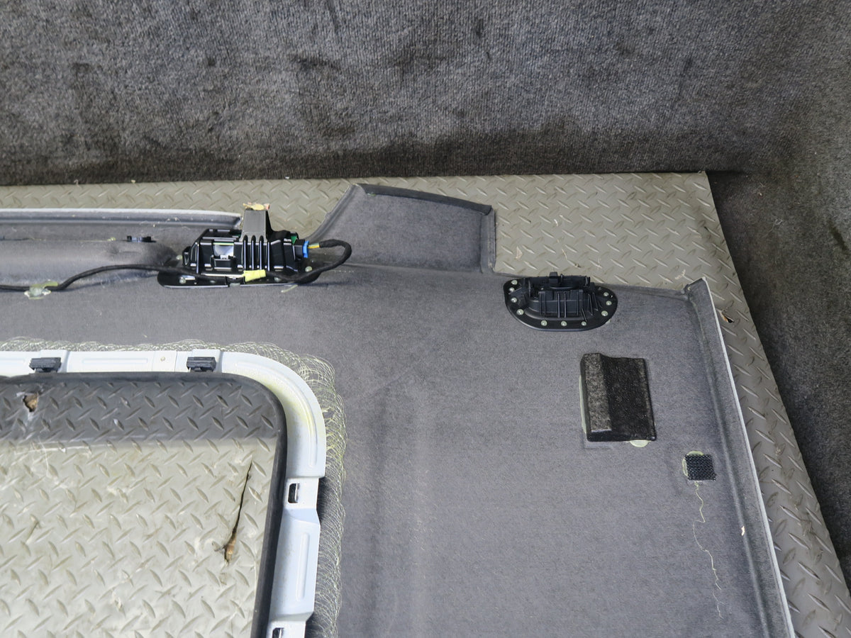 15-18 Porsche Macan Overhead Panoramic Roof Headliner Panel Sunvisor  Handle Set
