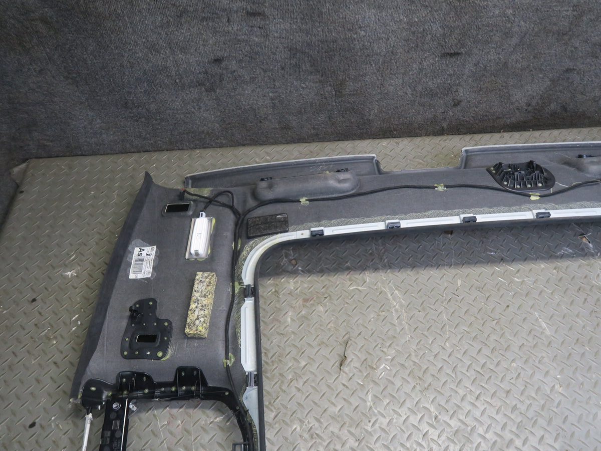 15-18 Porsche Macan Overhead Panoramic Roof Headliner Panel Sunvisor  Handle Set