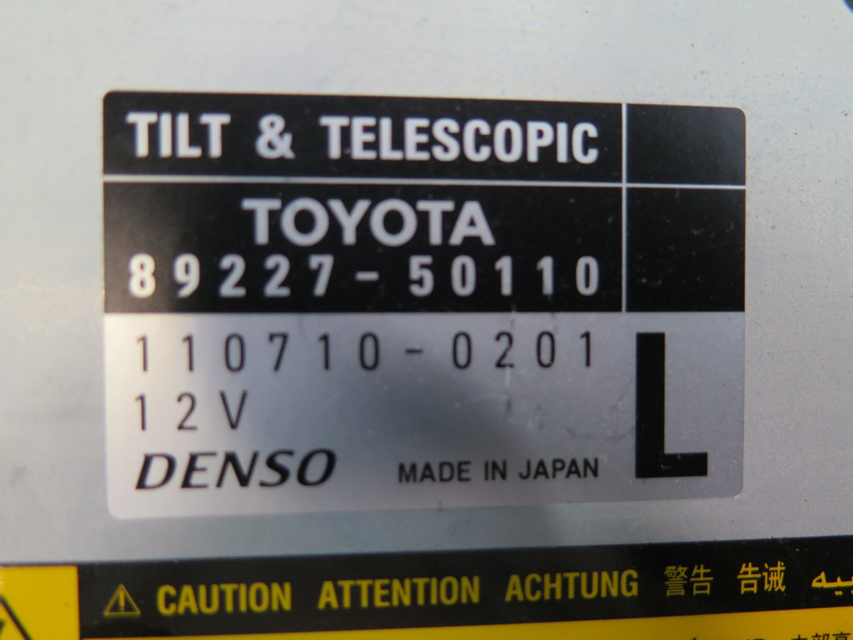 04-06 Lexus LS430 Tilt Telescopic Steering Multiplex Module 89227-50110 OEM