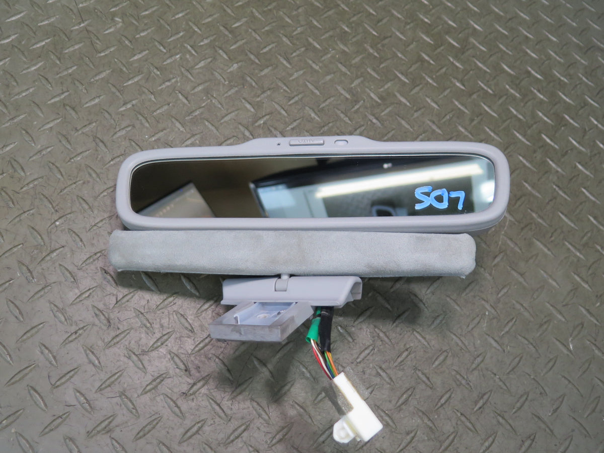 04-06 Lexus UCF30L LS430 Auto Dimming Interior Rear View Mirror w Sun Visor OEM