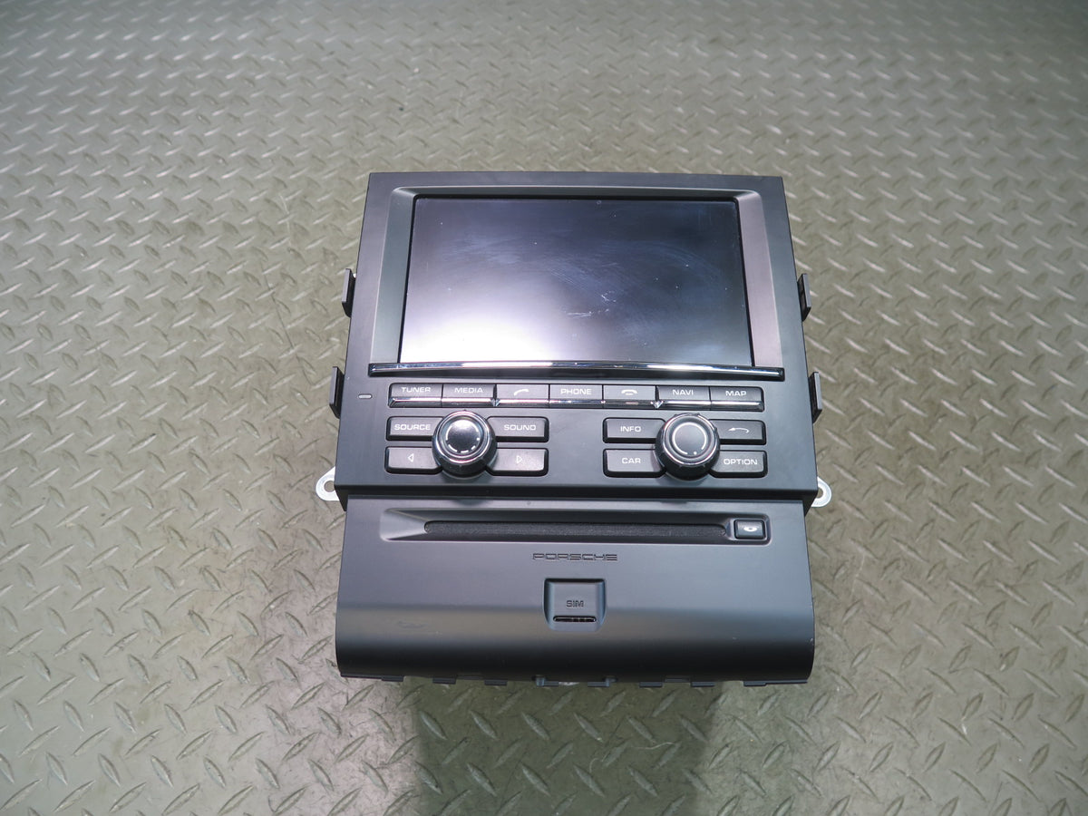 15-16 Porsche Macan Audio Radio Navigation Display Head Unit Receiver Damaged