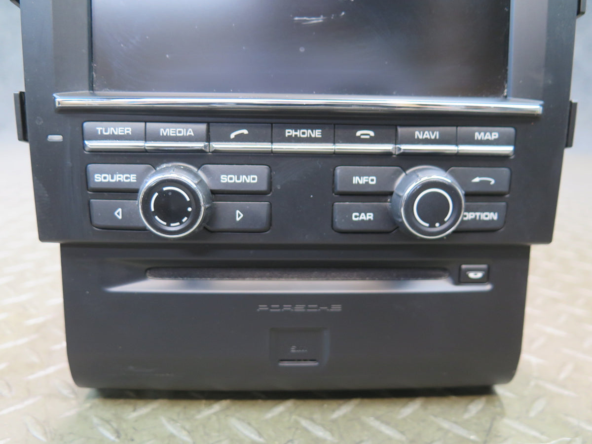 15-16 Porsche Macan Audio Radio Navigation Display Head Unit Receiver Damaged