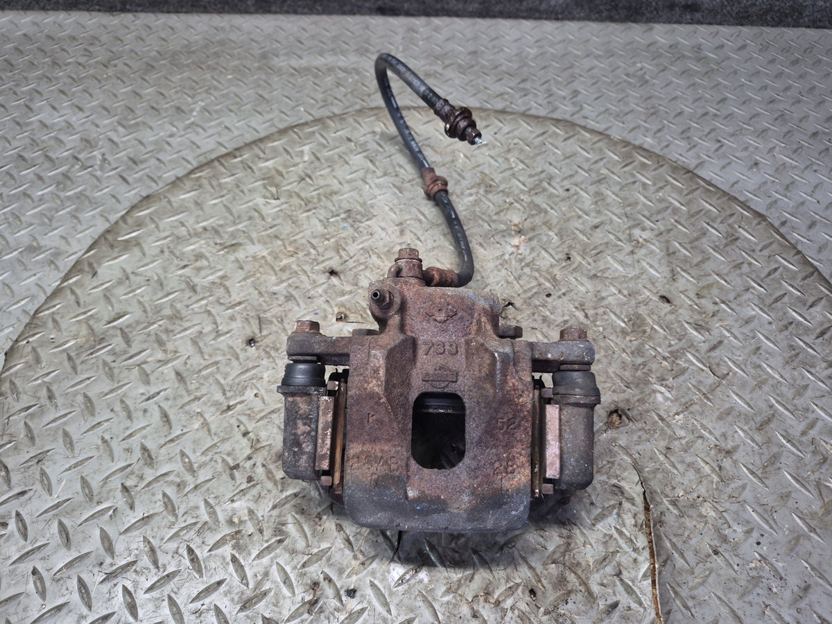 84-89 Nissan Z31 300ZX NA Set of 2 Front Left & Right Brake Caliper w Hose OEM