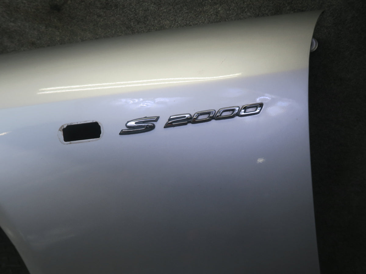 00-09 Honda S2000 Front Left Fender Shell Cover Panel Sebring Silver Damaged