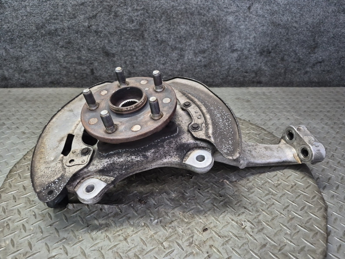 08-16 Lexus UVF46L LS600h LS460 AWD Front Left Spindle Knuckle Wheel Hub OEM