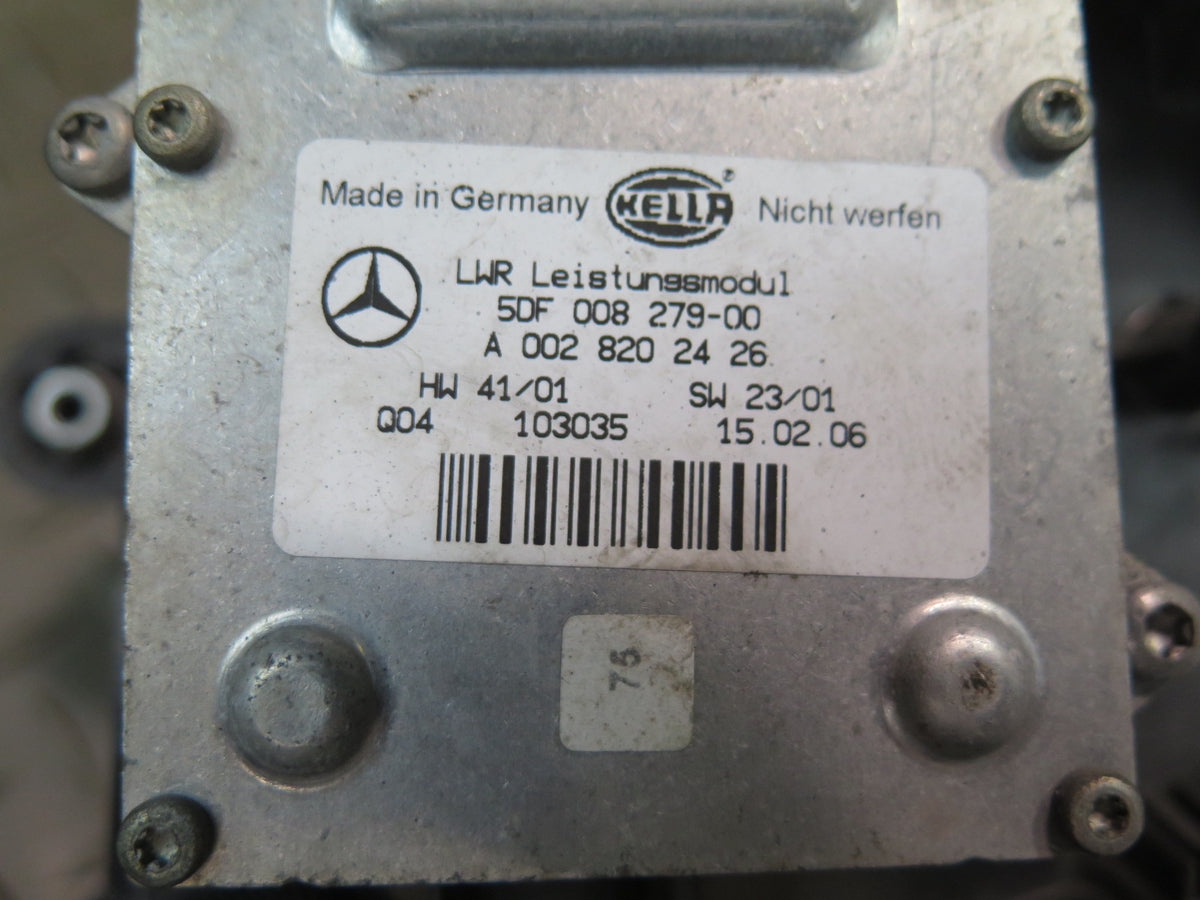 05-11 Mercedes R171 Slk-class Front Right Xenon Headlight Lamp w Ballast OEM