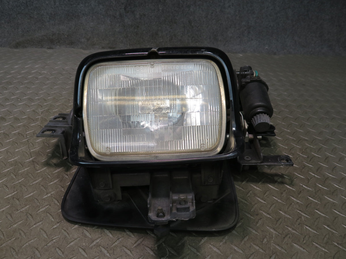 91-96 Chevrolet Corvette C4 Right POP UP Headlight Lamp w Motor & Cover Assy OEM