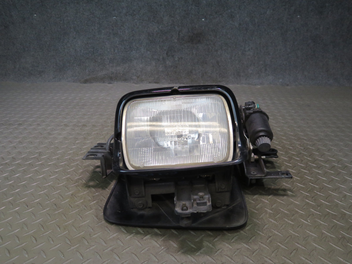 91-96 Chevrolet Corvette C4 Right POP UP Headlight Lamp w Motor & Cover Assy OEM