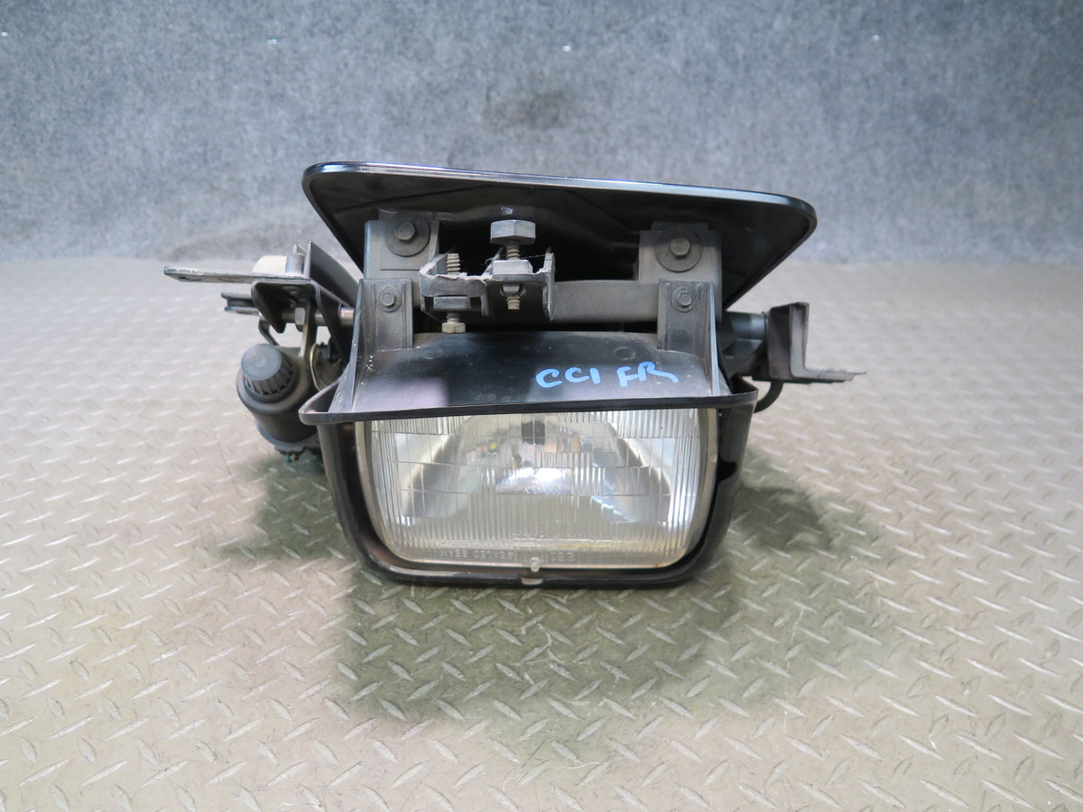 91-96 Chevrolet Corvette C4 Right POP UP Headlight Lamp w Motor & Cover Assy OEM