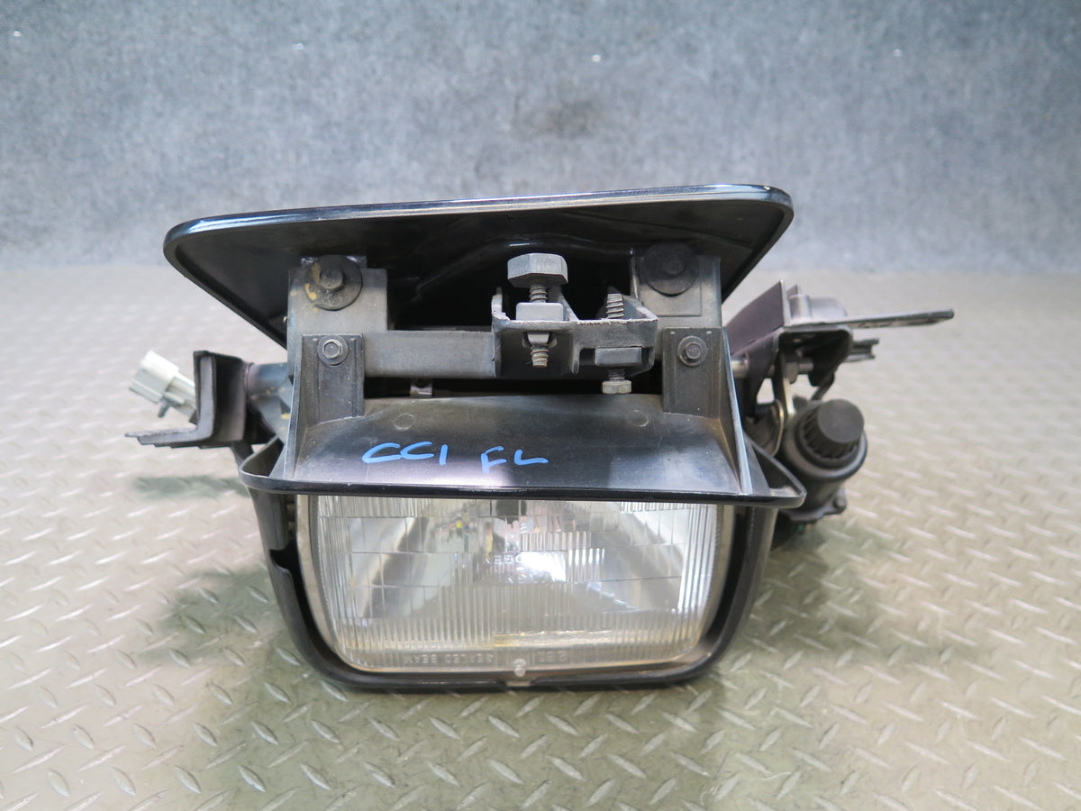 91-96 Chevrolet Corvette C4 Left POP UP Headlight Lamp w Motor & Cover Assy OEM
