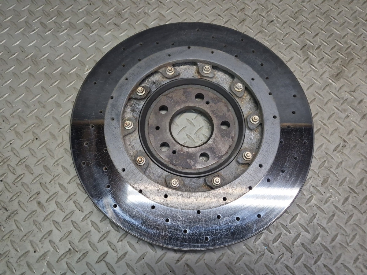 2015-2018 Porsche Macan Turbo 19" Front & Rear Pccb Brake Caliper W/ Rotor Set