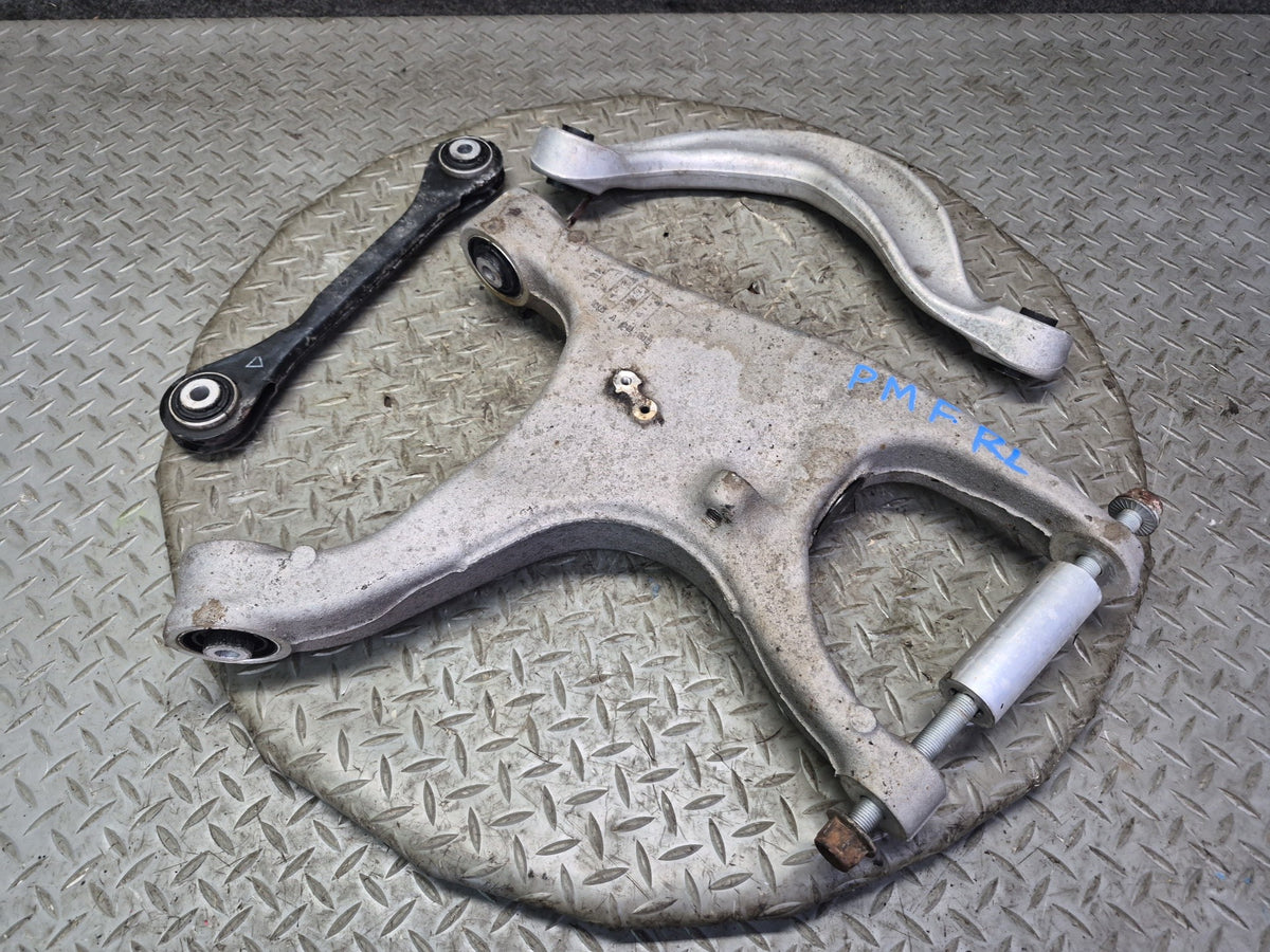 2015-2018 Porsche Macan Rear Left Upper & Lower Control Arm Set of 3