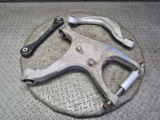 2015-2018 Porsche Macan Rear Left Upper & Lower Control Arm Set of 3