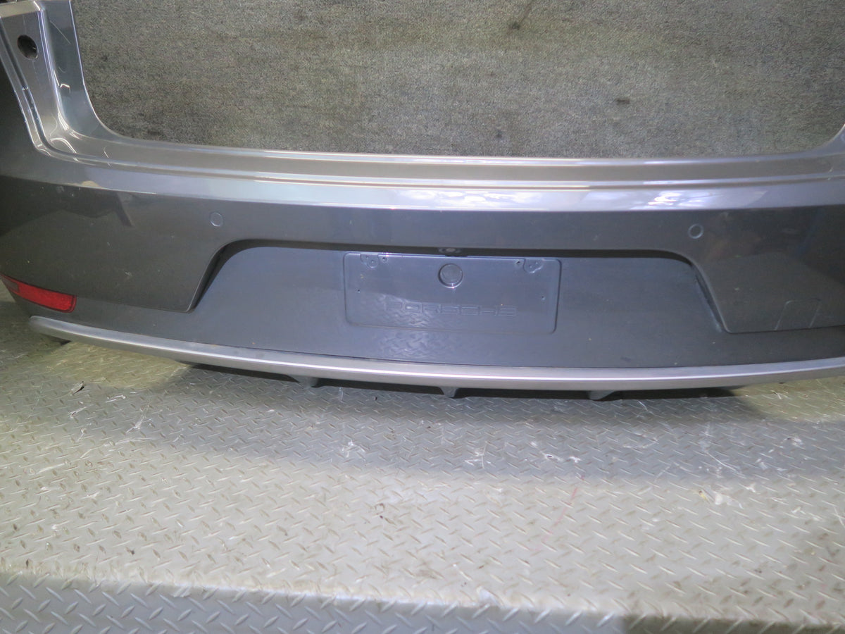 2015-2018 Porsche Macan Turbo Rear Bumper Cover Panel W/ PDC Sensors & Camera