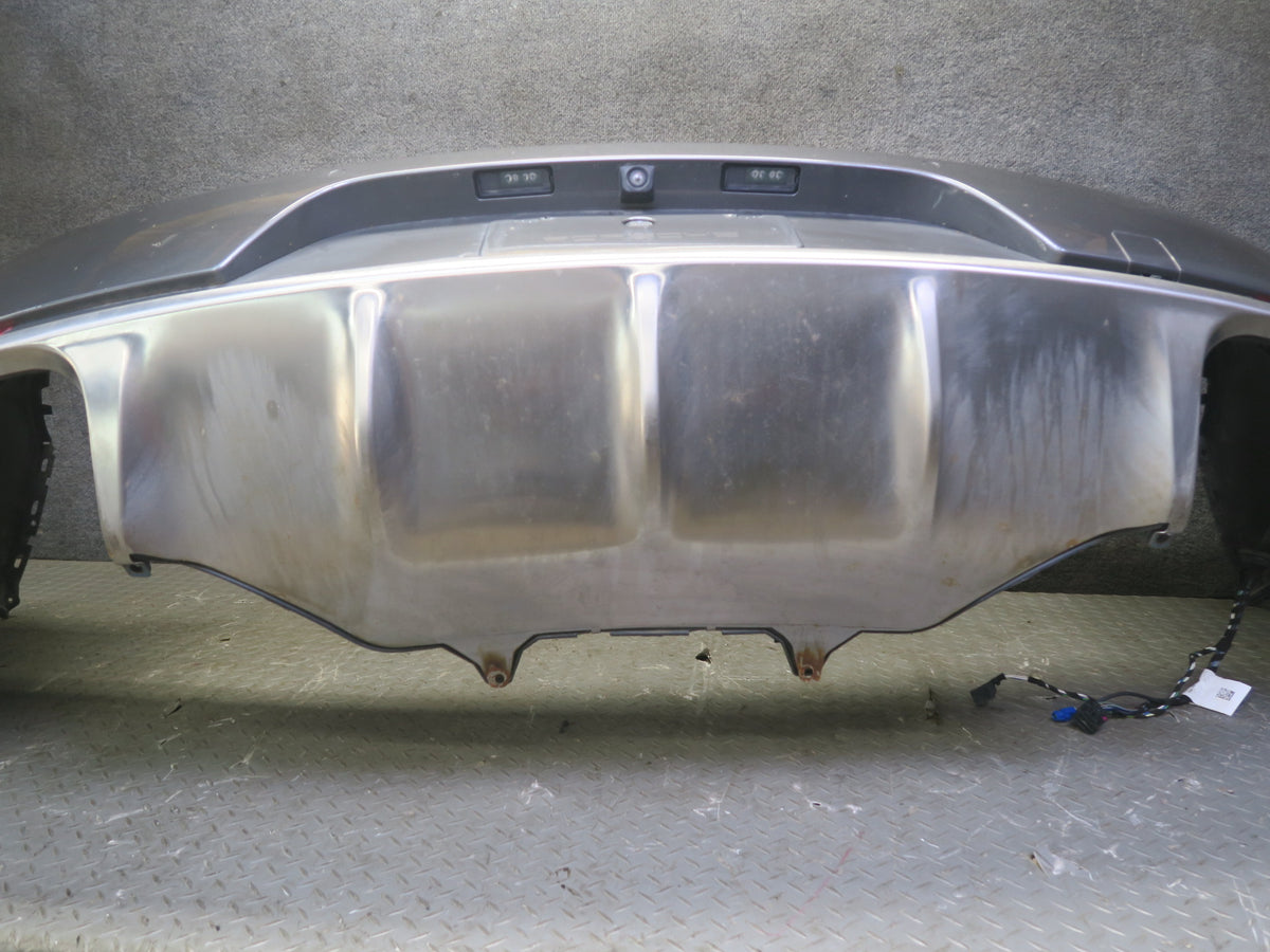 2015-2018 Porsche Macan Turbo Rear Bumper Cover Panel W/ PDC Sensors & Camera
