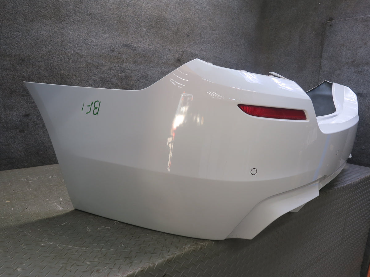 2012-2016 BMW F10 M5 M-sport Rear Bumper Cover w PDC Sensors Alpine White