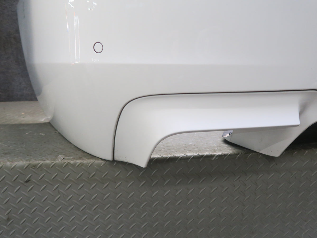 2012-2016 BMW F10 M5 M-sport Rear Bumper Cover w PDC Sensors Alpine White