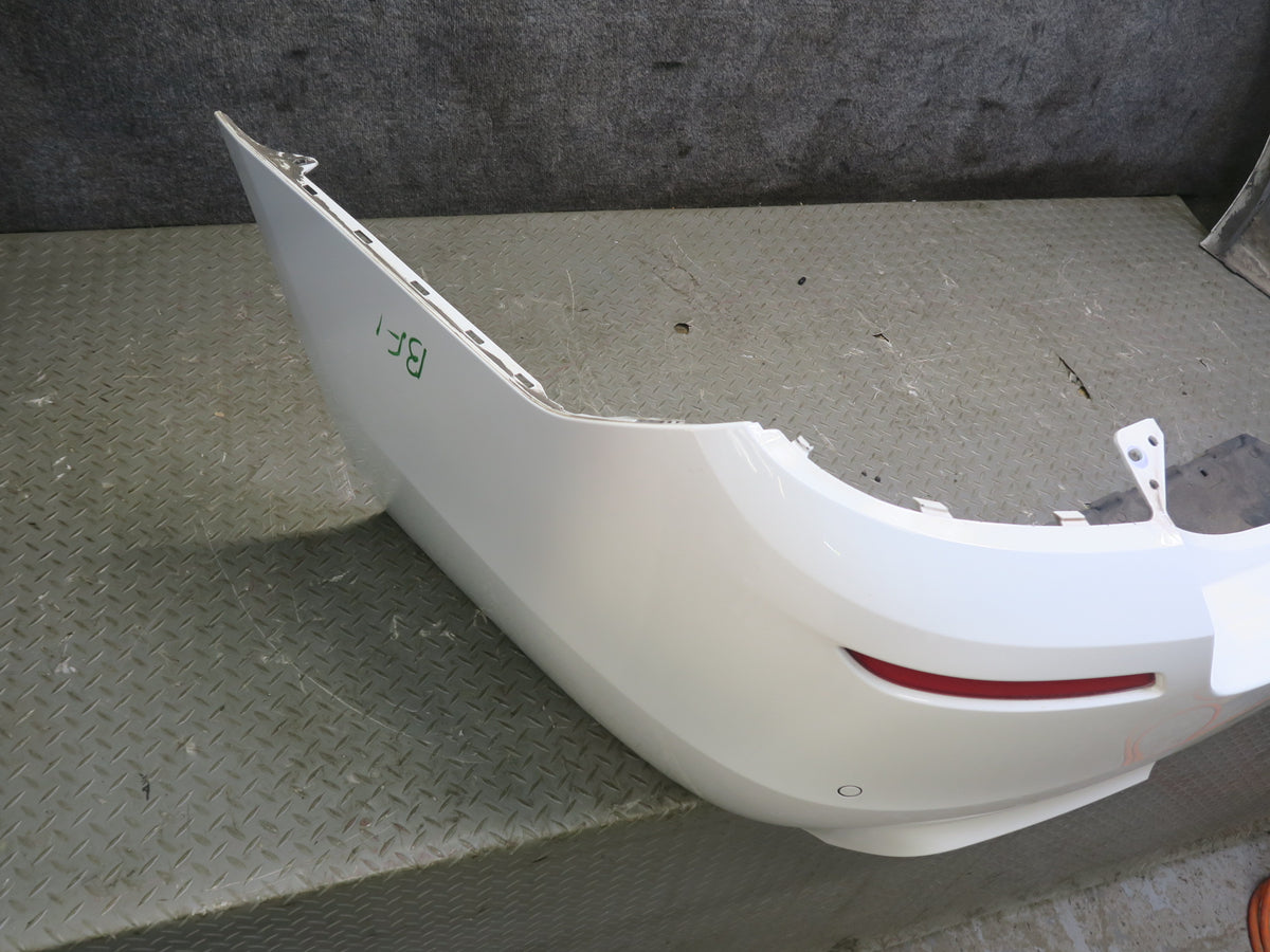 2012-2016 BMW F10 M5 M-sport Rear Bumper Cover w PDC Sensors Alpine White