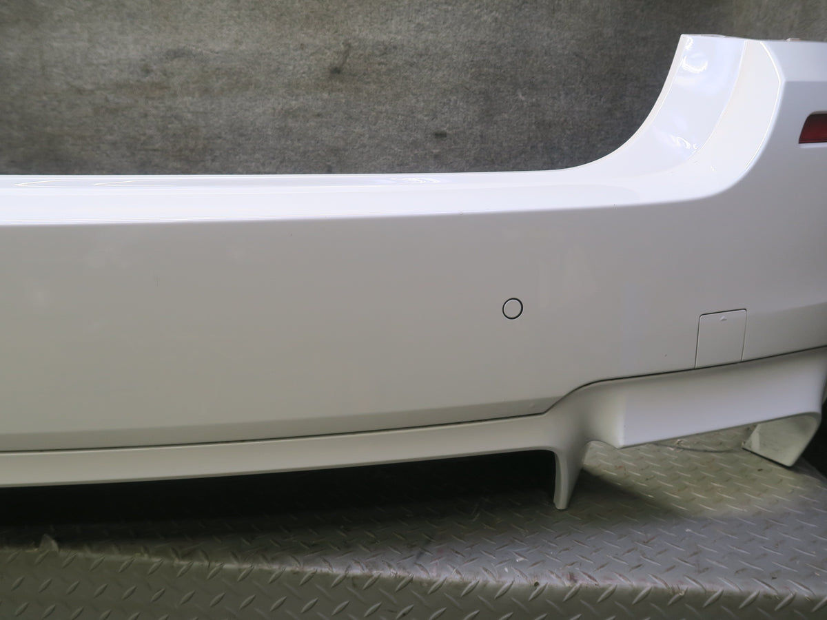 2012-2016 BMW F10 M5 M-sport Rear Bumper Cover w PDC Sensors Alpine White