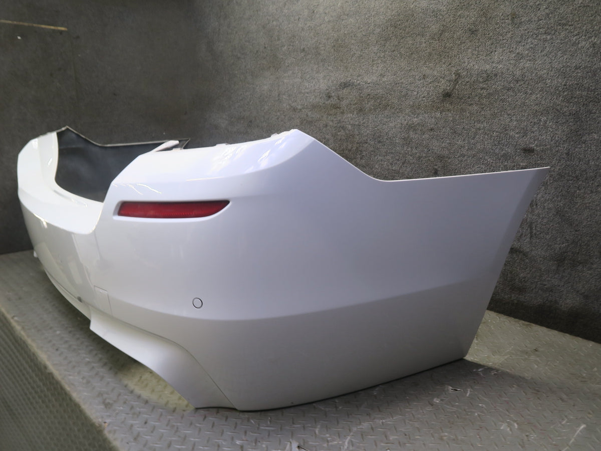 2012-2016 BMW F10 M5 M-sport Rear Bumper Cover w PDC Sensors Alpine White