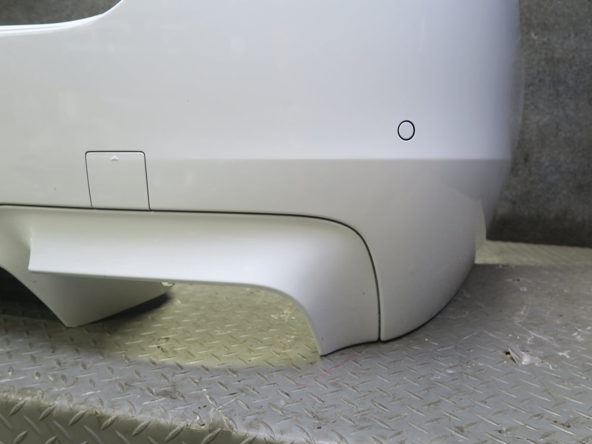 2012-2016 BMW F10 M5 M-sport Rear Bumper Cover w PDC Sensors Alpine White