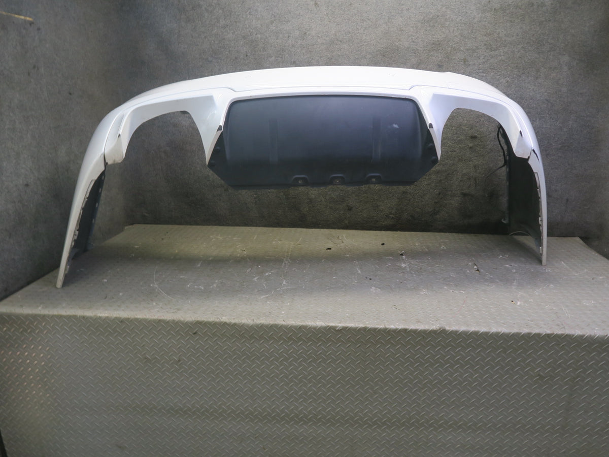 2012-2016 BMW F10 M5 M-sport Rear Bumper Cover w PDC Sensors Alpine White