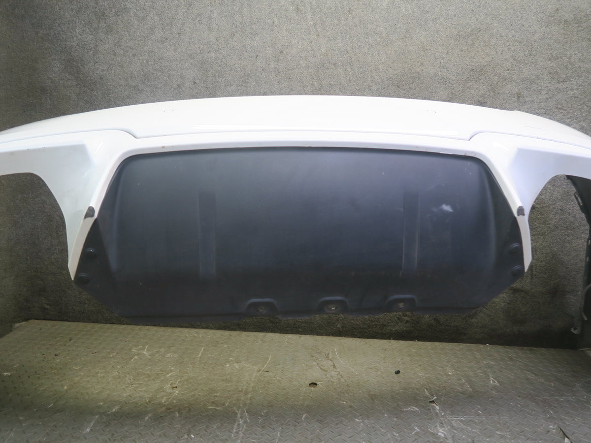 2012-2016 BMW F10 M5 M-sport Rear Bumper Cover w PDC Sensors Alpine White