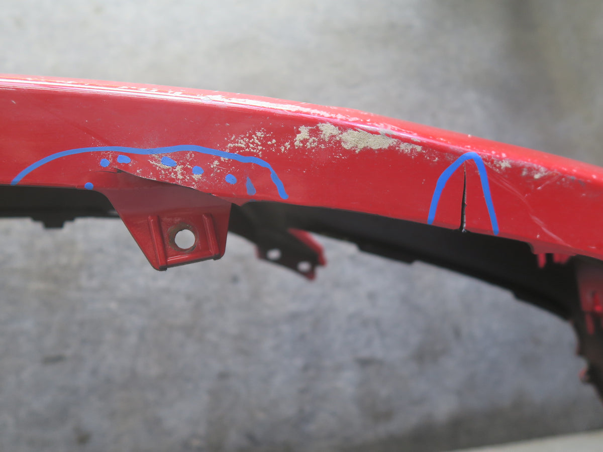 01-05 Lexus IS300 JCE10L Sedan Front Bumper Cover Absolutely RED Defected