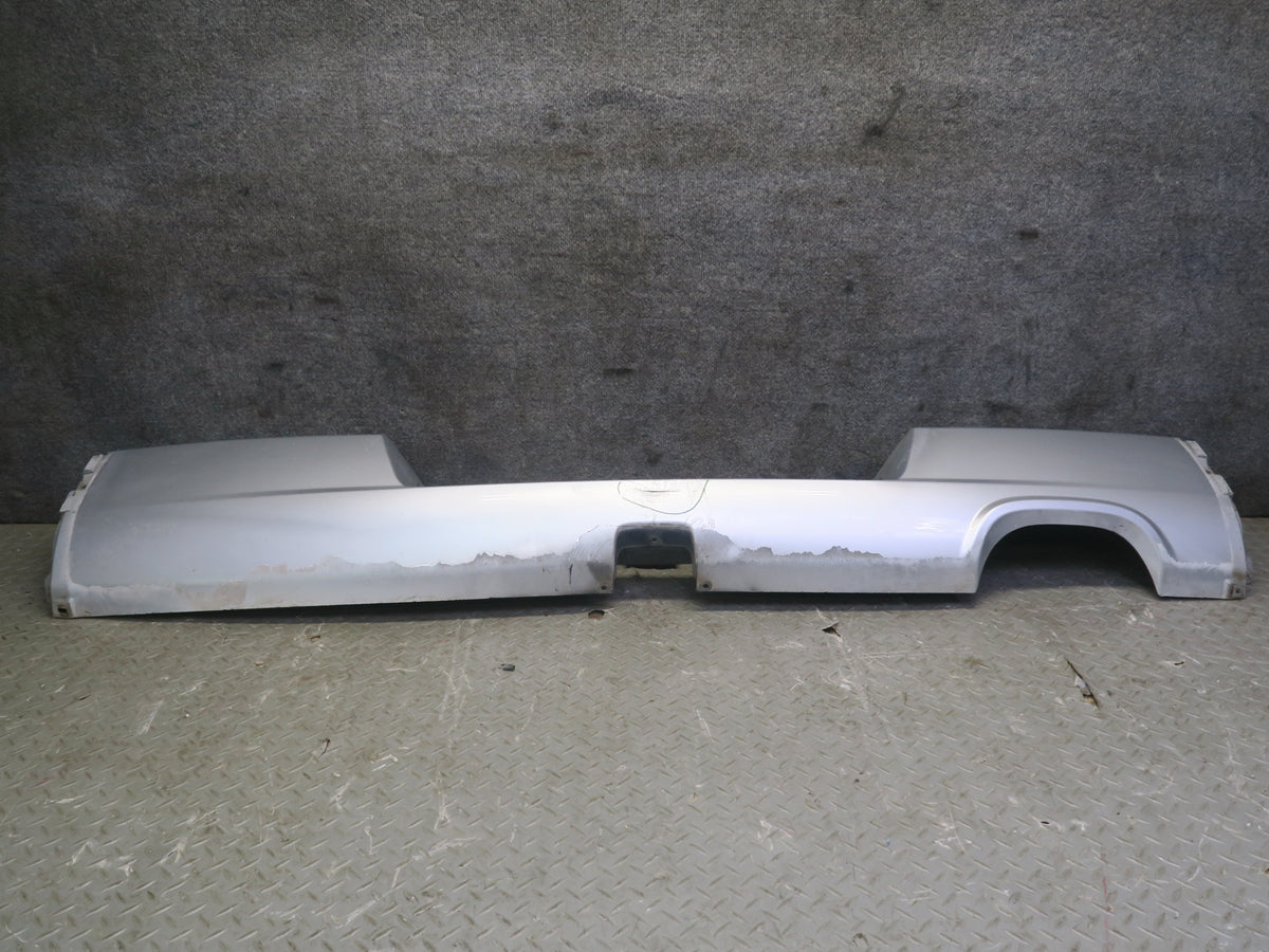 2005 Dodge RAM SRT10 DR Rear Bumper Cover Bright Silver Metallic Damaged