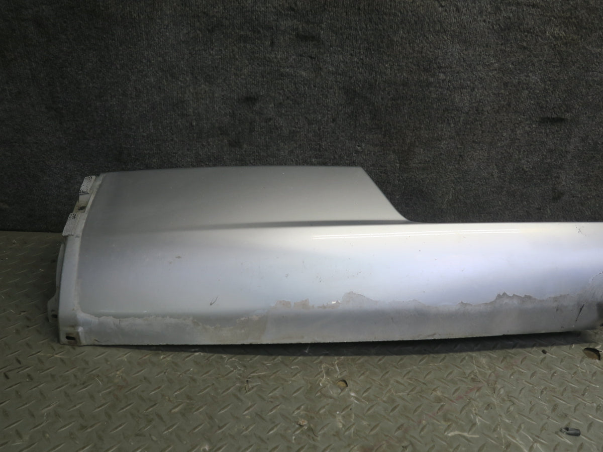 2005 Dodge RAM SRT10 DR Rear Bumper Cover Bright Silver Metallic Damaged
