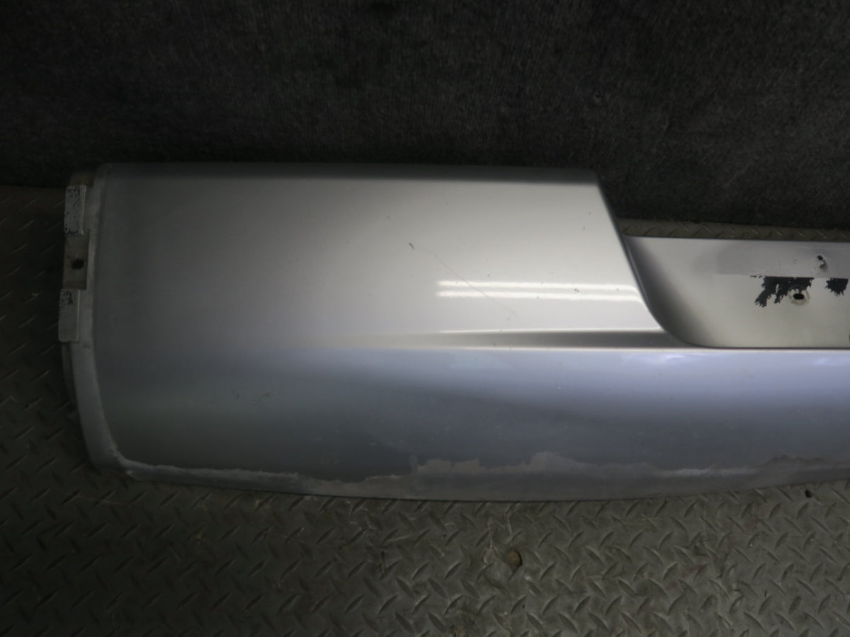 2005 Dodge RAM SRT10 DR Rear Bumper Cover Bright Silver Metallic Damaged
