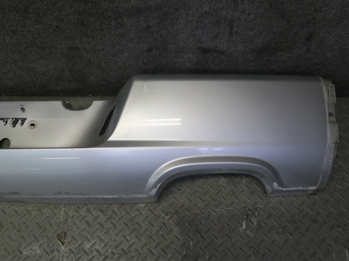 2005 Dodge RAM SRT10 DR Rear Bumper Cover Bright Silver Metallic Damaged