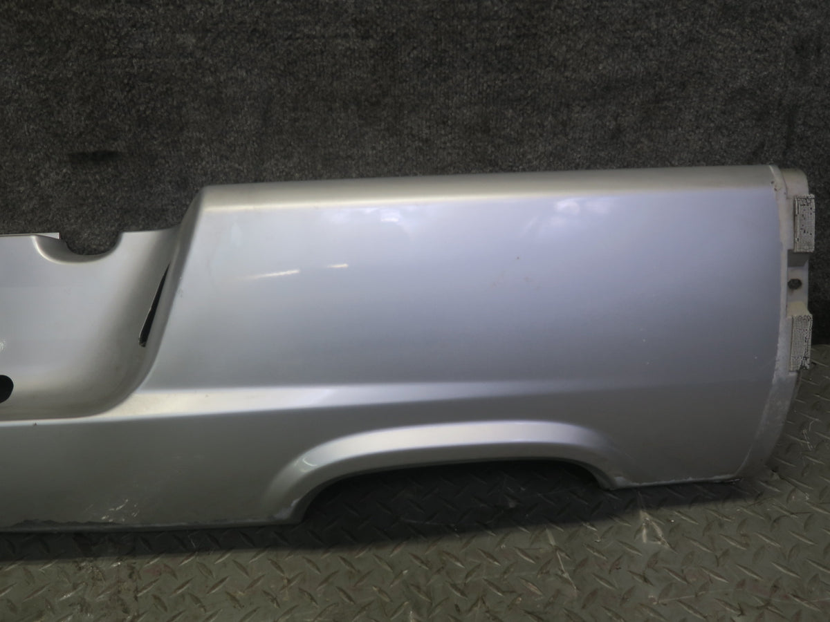2005 Dodge RAM SRT10 DR Rear Bumper Cover Bright Silver Metallic Damaged