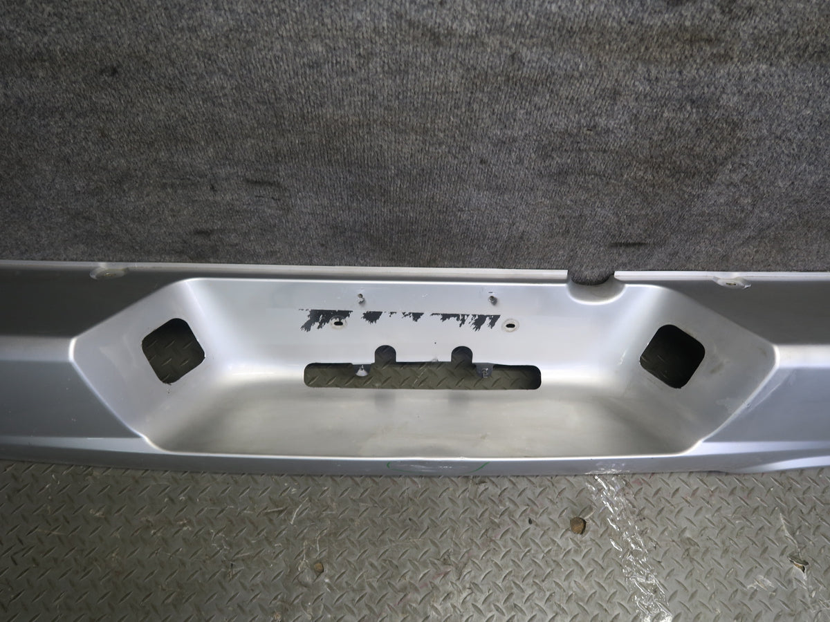 2005 Dodge RAM SRT10 DR Rear Bumper Cover Bright Silver Metallic Damaged