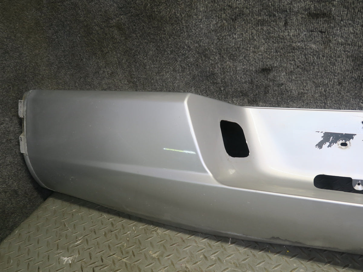 2005 Dodge RAM SRT10 DR Rear Bumper Cover Bright Silver Metallic Damaged