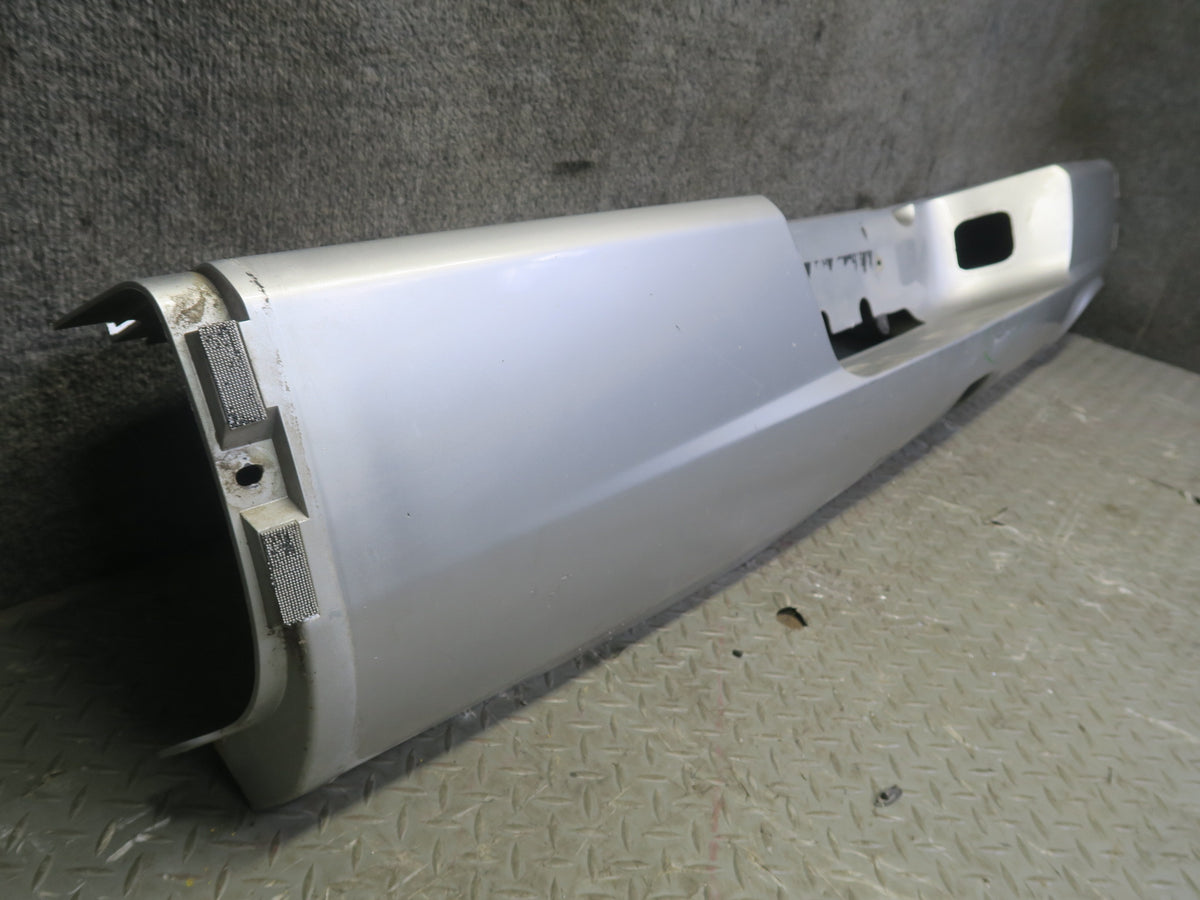 2005 Dodge RAM SRT10 DR Rear Bumper Cover Bright Silver Metallic Damaged