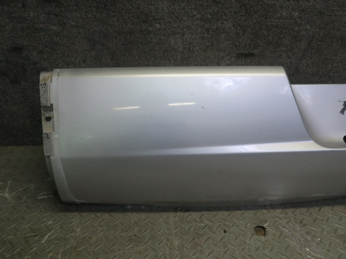 2005 Dodge RAM SRT10 DR Rear Bumper Cover Bright Silver Metallic Damaged
