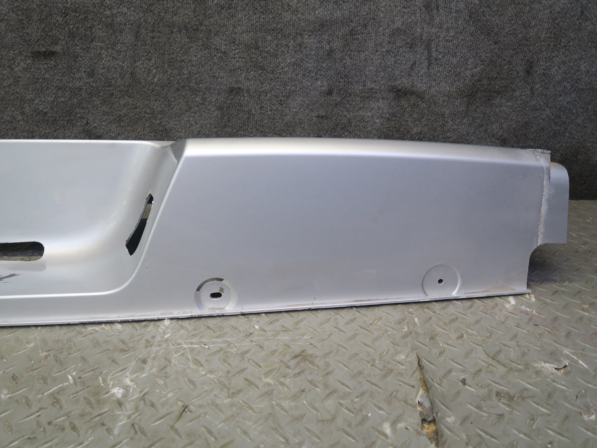 2005 Dodge RAM SRT10 DR Rear Bumper Cover Bright Silver Metallic Damaged