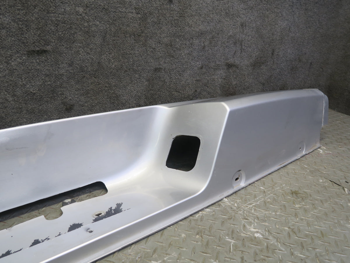 2005 Dodge RAM SRT10 DR Rear Bumper Cover Bright Silver Metallic Damaged