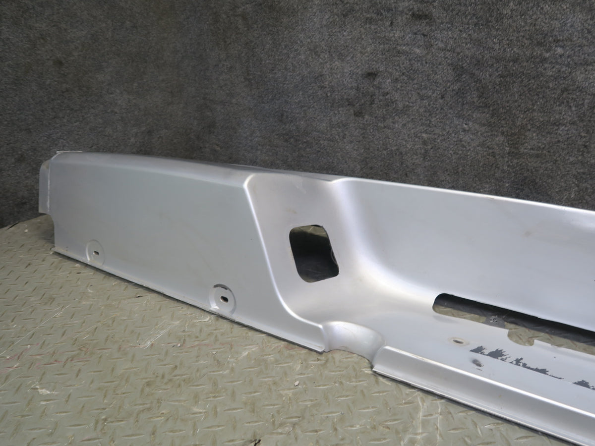 2005 Dodge RAM SRT10 DR Rear Bumper Cover Bright Silver Metallic Damaged