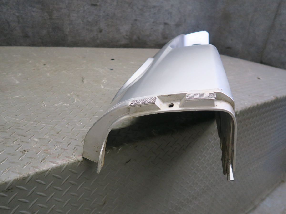 2005 Dodge RAM SRT10 DR Rear Bumper Cover Bright Silver Metallic Damaged