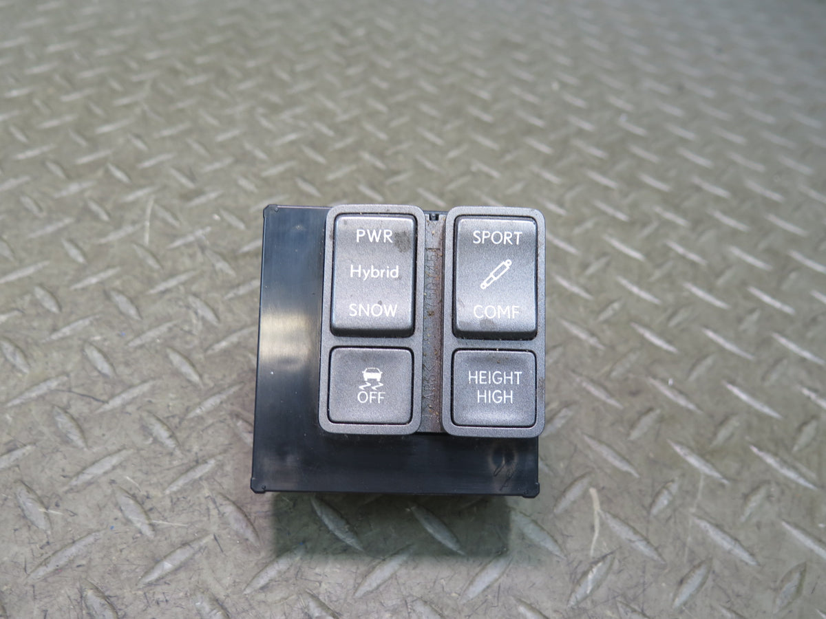 09-12 Lexus UVF46L LS600h Hybrid Snow Traction Suspension Control Switch OEM