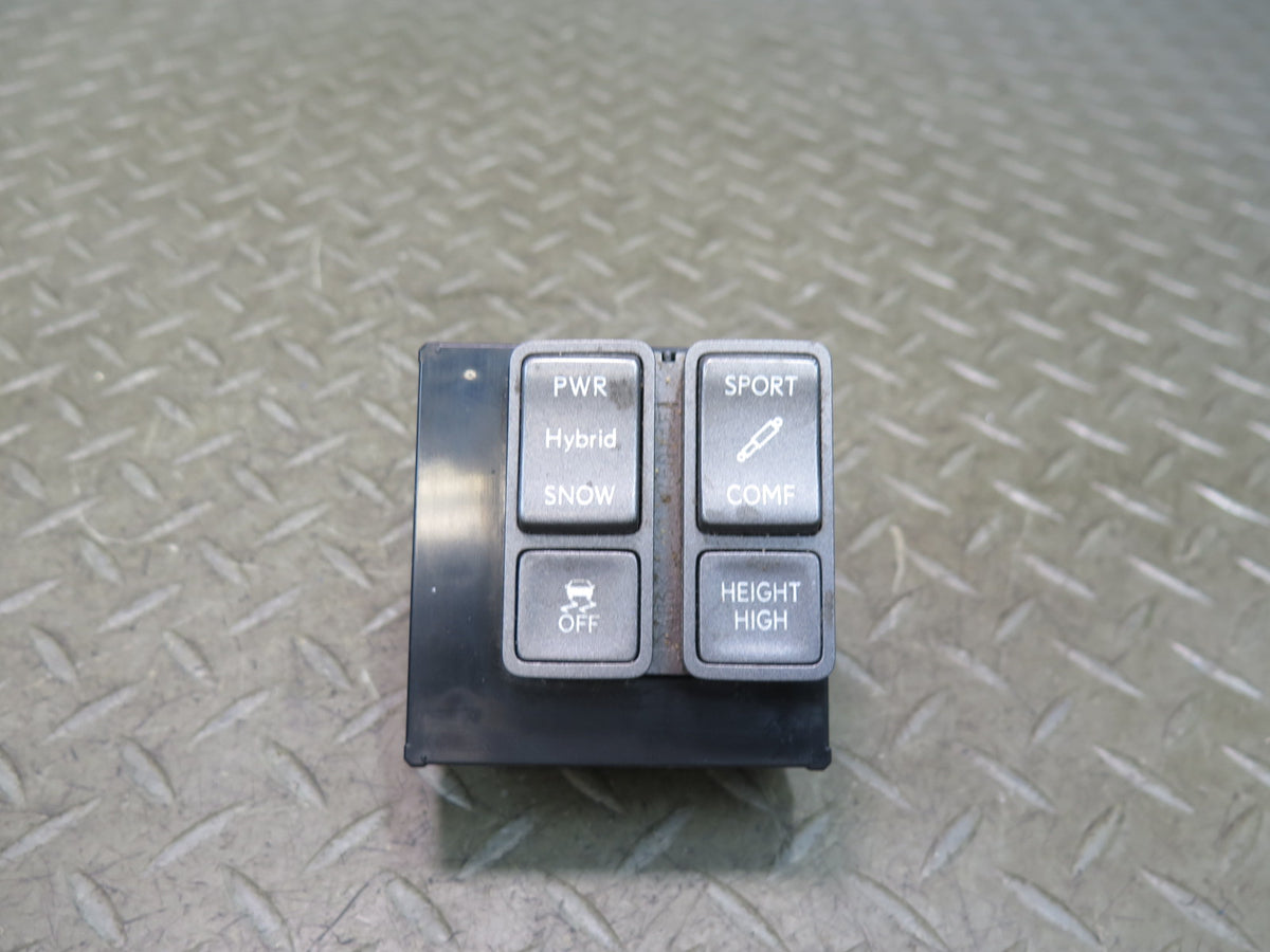 09-12 Lexus UVF46L LS600h Hybrid Snow Traction Suspension Control Switch OEM