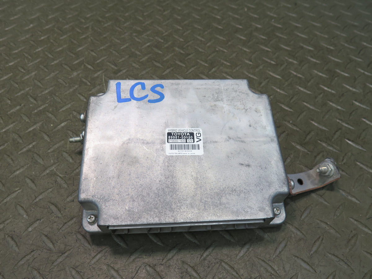 09-12 Lexus UVF46L LS600h Hybrid Vehicle Control Module 89981-50120 OEM