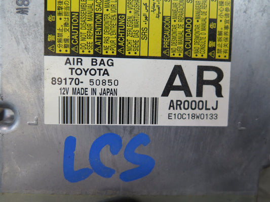09-12 LEXUS LS600HL LS460 AWDSRS AIRBAG CONTROL MODULE UNIT 89170-50850 OEM